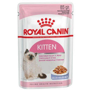 ROYAL CANIN Vlažna hrana za mačiće, komadići u želeu Kitten Instinctive in Jelly 85gr x 12kesica - Img 3