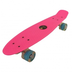 Skejtbord za decu sa svetlećim točkovima 001 Pink Svetla - Img 2
