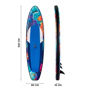SUP daska Athler Cobia 320 Blue sa sedištem i veslom do 150kg - Img 8