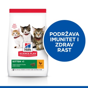 Suva hrana za mačke Hill's Science Plan Kitten s Piletinom 7 kg - Img 2