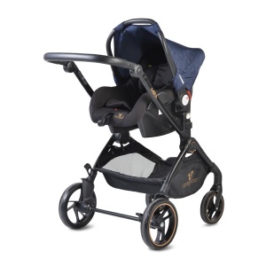 Auto-sedište, nosilljka za bebe Mira Plavo 0-13kg bez adaptera - Img 3