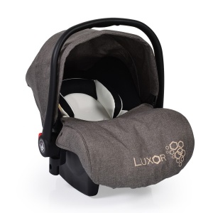 Auto-sedište, nosilljka za bebe sa adapterom "Luxor" Siva 0-13 kg - Img 2