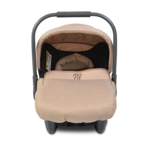 Auto-sedište, nosilljka za bebe sa adapterom "Sofie" Bež 0-13 kg 2019 - Img 2