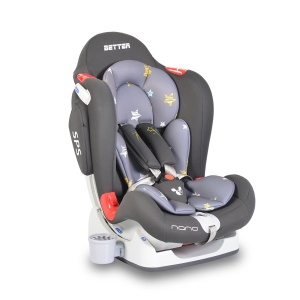 Autosedište za decu "Better" Stars Sivi 0-25kg - Img 3