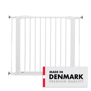 BabyDan Perfect Close zaštitna ograda za decu 77,3–97,1 cm, bela