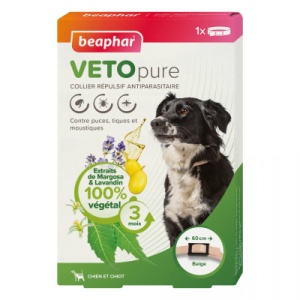 Beaphar Veto pure Ogrlica protiv buva i krpelja za pse preko 20kg