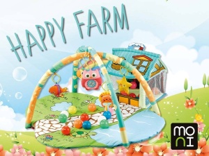 Bebi Podloga za igru Happy Farm Zelena - Img 2