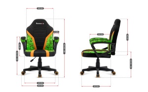Huzaro Dečija Gaming stolica Ranger 1.0 Pixel Mesh - Img 3