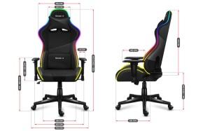 Huzaro Gaming stolica Force 6.2 RGB Mesh - Img 4