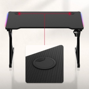 Huzaro hero 2.3 RGB Black - Gejmerski sto 120x60cm - Img 3