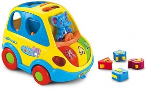 Igračka za decu Funny Bus sa muzičkim i svetlosnim efektima