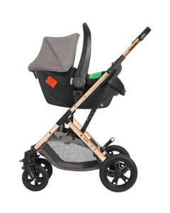 Kikka Boo Autosedište nosiljka za bebe 40-87cm KAIA I-SIZE Light Grey - Img 3