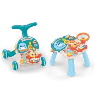Kikka Boo Guralica za bebe WOBBLE FUN 2u1 Zelena - Img 2