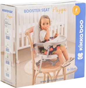 KikkaBoo Hranilica za bebe PAPPO Grey - Img 2