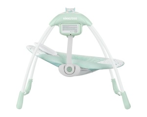 KikkaBoo Ljuljaška za bebe CHILLO JUNGLE KING Mint - Img 2
