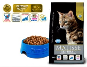 Matisse High Premium Suva hrana Adult Neutered Chicken & Rice 400g