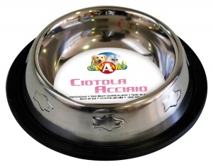 Metalna činija sa printom 0.24l/16cm