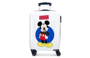 MICKEY ENJOY THE DAY - BLUE ABS kofer 55cm sa 4 dupla točkića Kat.br.46.817.62 - Img 3