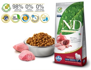 N&D Suva hrana Prime Maxi Adult Chicken&Pomegranate 12kg
