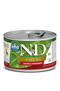 N&D Vlažna hrana konzerva Dog Grain Free Puppy Mini Chicken&Pomegranate 140g - Img 2