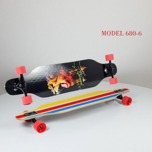 Skejtbord za decu Longboard, dezen 6