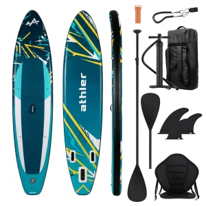 SUP daska Athler Zander 350 Green sa sedištem i veslom do 180kg