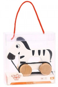 Tooky toy Drvena igračka Zebra NOVO