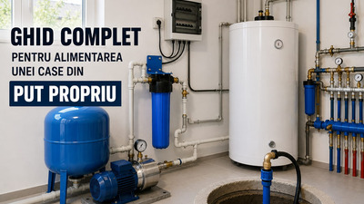 Alimentarea unei case din puț propriu – Ghid complet