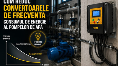Cum reduc convertizoarele de frecvență consumul de energie al pompelor de apă