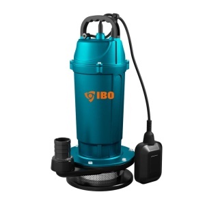 Pompa submersibila drenaj IBO WQX 750, 150L/min, ridicare 35m, 0,75 kW, 230 V, cu plutitor, refulare 1"