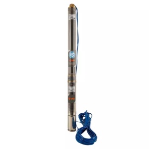 Pompa submersibila IBO 3TI15, 0.37 kW, 230 V, 50 l/min, presiune maxima 6 bari, refulare 1", cablu 20 m, rezistenta sporita la nisip