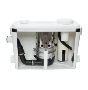 Pompa WC SANIBO 5 IBO Evacuare Apa Menajera Demisol, Subsol, cu Tocator , 600 W, 150 l/min, H Refulare 9.5 m - Img 3