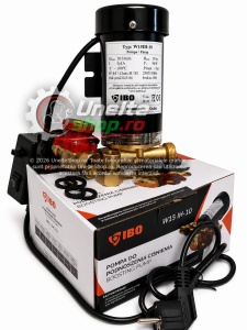 Pompa de Ridicare a Presiunii in Instalatii IBO W15IH-10, 90 W, 20 l/min, H Refulare 10 m, max 110 Grade