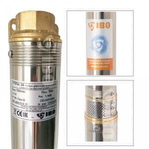 Pompa submersibila IBO 3 STM 24, 1.1kW, 230V, 20m cablu, debit 100l/min, presiune maxima 9.3 bari, rezistenta sporita la nisip - Img 4