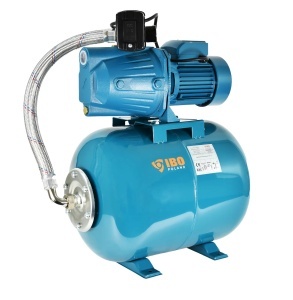 Hidrofor IBO JET 100A / vas 24L emailat, 1,1 kW, 60L/min, 5 bari, 230 V