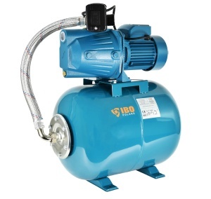 Hidrofor IBO JET 100A /Vas 50L emailat, 1,1 kW, 60L/min, 5 bari, 230 V