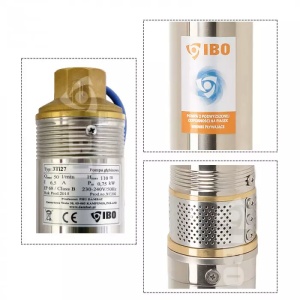 Pompa submersibila IBO 3TI27, 750 W, 50 l/min, presiune maxima 11 bari, 20 m cablu, rezistenta sporita la nisip - Img 3