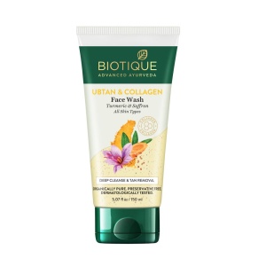 Gel de Curățare cu UBTAN & COLAGEN Biotique