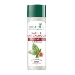 Pudră de Corp Răcoritoare cu Busuioc & Santal