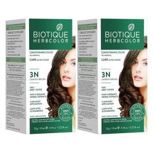 Vopsea de Păr HERBCOLOR 3N Șaten 50 gm +110 ml