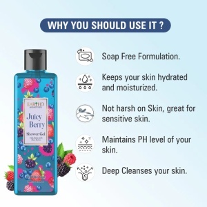 Gel de Duș Eartho Essentials JUICY BERRY - Img 2