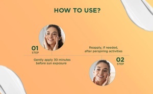 Gel Solar Hydra cu Aloe Vera & Zmeură SPF 50 - Img 3