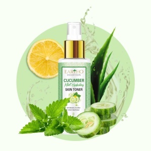 Toner Hidratant Eartho Essentials cu Castravete & Mentă