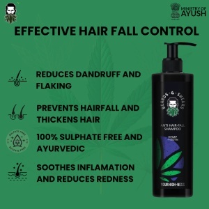 Șampon Beards & Shears Anti-Cădere cu Biotină și Cânepă - Img 2
