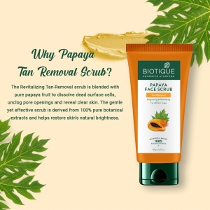 Scrub Facial cu Papaya Iluminare & Revitalizare - Img 2