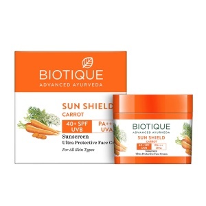 Cremă Solară SUN SHIELD cu Morcov SPF 40+