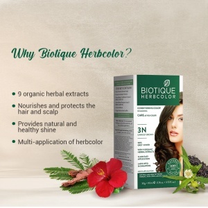 Vopsea de Păr HERBCOLOR 3N Șaten 50 gm +110 ml - Img 3