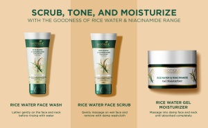 Biotique Scrub Gel cu Apă de Orez și Niacinamidă - Img 2