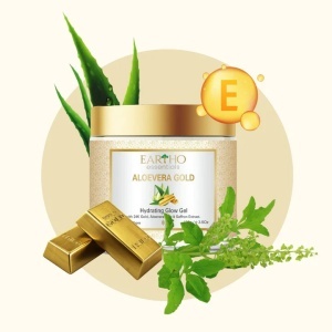 Gel Hidratant Eartho Essentials ALOE VERA GOLD cu Aur 24k