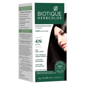 Vopsea de Păr HERBCOLOR 4N Șaten 50 gm +110 ml